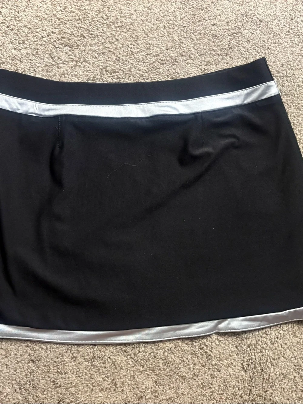 Jamie Sadock Black Skort with silver trim